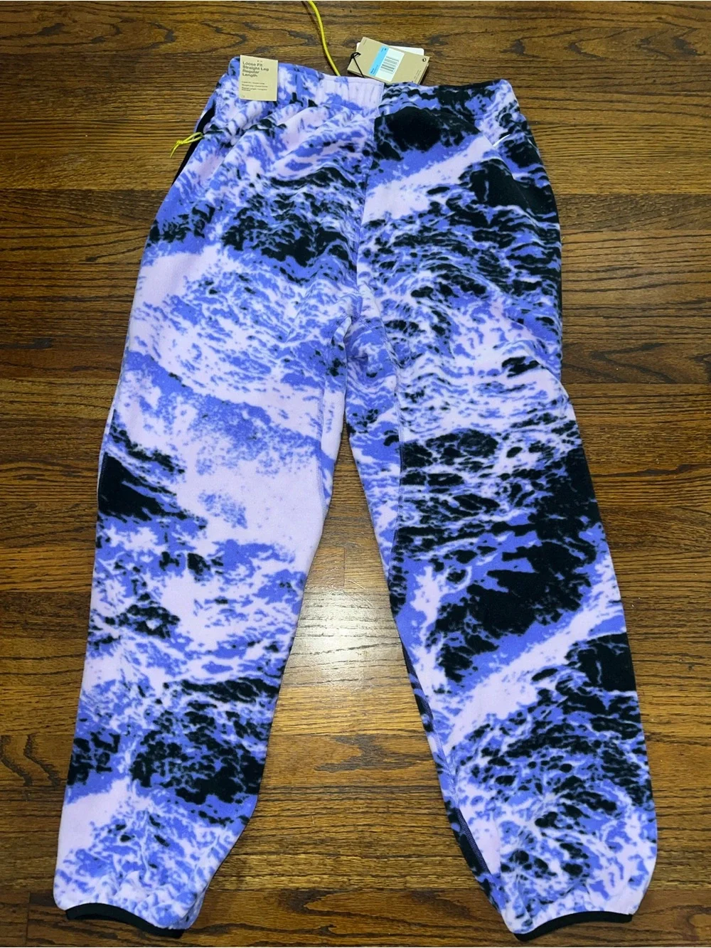 Nike ACG Polartec Wolf Tree Allover Print Pants Lilac FN2432-512 Mens